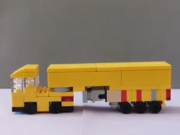 Truck with trailer