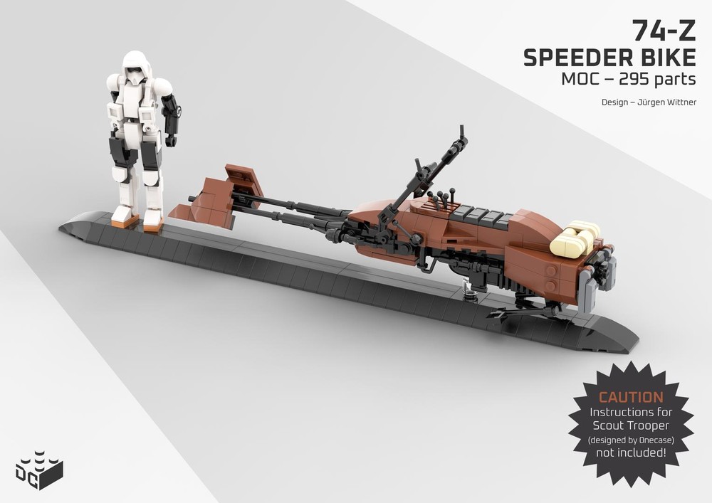 Lego 74-Z Speeder Bike