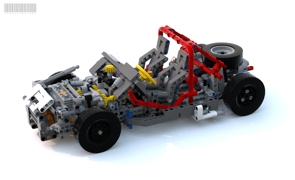 Lego Rallycar chassis