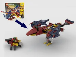 31102 Bird hunted a spider Alternative Build