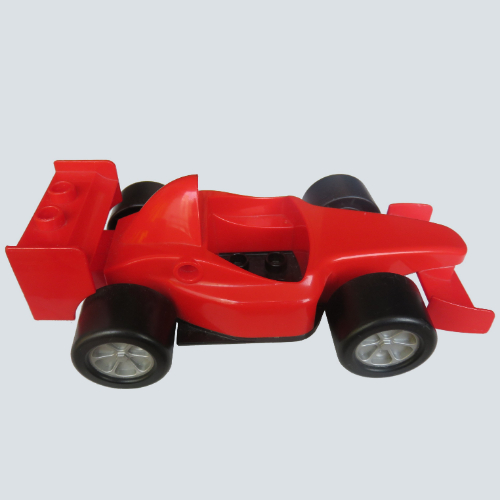Lego Duplo Car Ferrari F1 Racer / Red