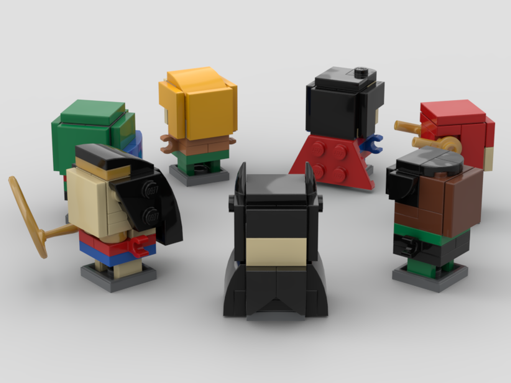Lego Minibrickheadz - JLA