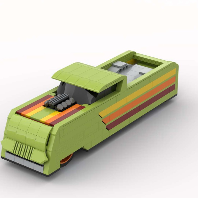 Lego Chevy Luv with FREE instructions