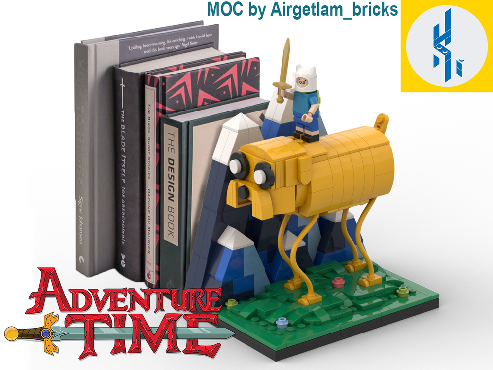 Lego Adventure Time Bookend