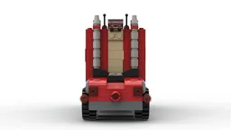 Big red truck