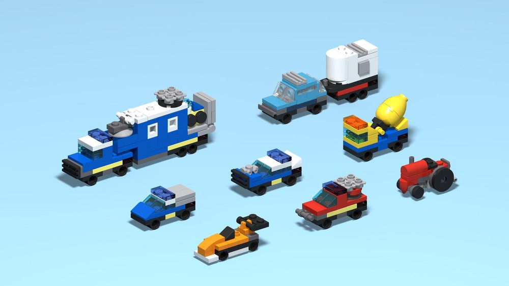 Lego Advent Style City 2022 Sets - Part 2