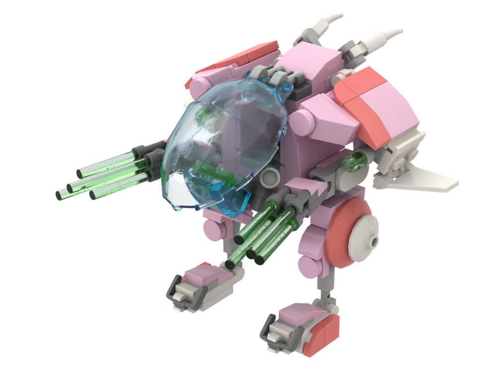 Lego D.Va Tokki mech