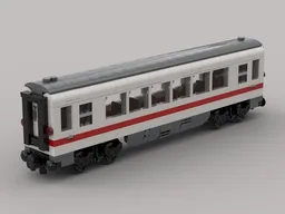 Intercity wagon Bpmz from the German Federal Railway