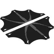 Foil Sheet for Set 21595, Black Wings / [No Color/Any Color]