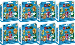 Character, Super Mario, Series 6 (Complete Series of 8 Complete Character Sets)