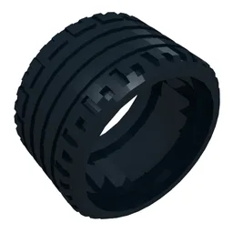 Tyre 37 x 22 ZR / Black