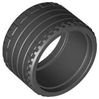 Tyre 37 x 22 ZR / Black