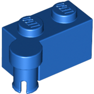 Lego Hinge Brick 1 x 4 [Upper] / Blue