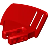 Technic Panel RC Car Mudguard Small, Left / Red