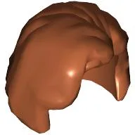 Hair, Mid Length, Fringe / Dark Orange