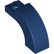 Lego Brick Arch 1 x 3 x 1 2/3 Curved Top / Dark Blue