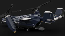 Cyberpunk Helicopter