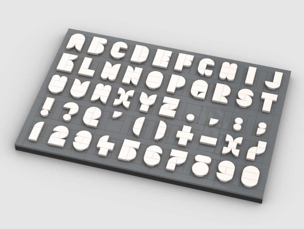 Lego ABC - 2x3 Studs