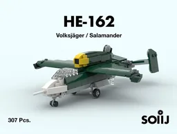 Heinkel he-162 Volksjäger / Salamander - 1:35