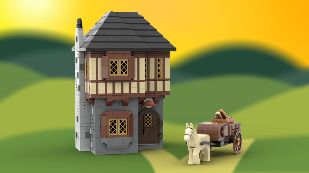 Lego Medieval Baker