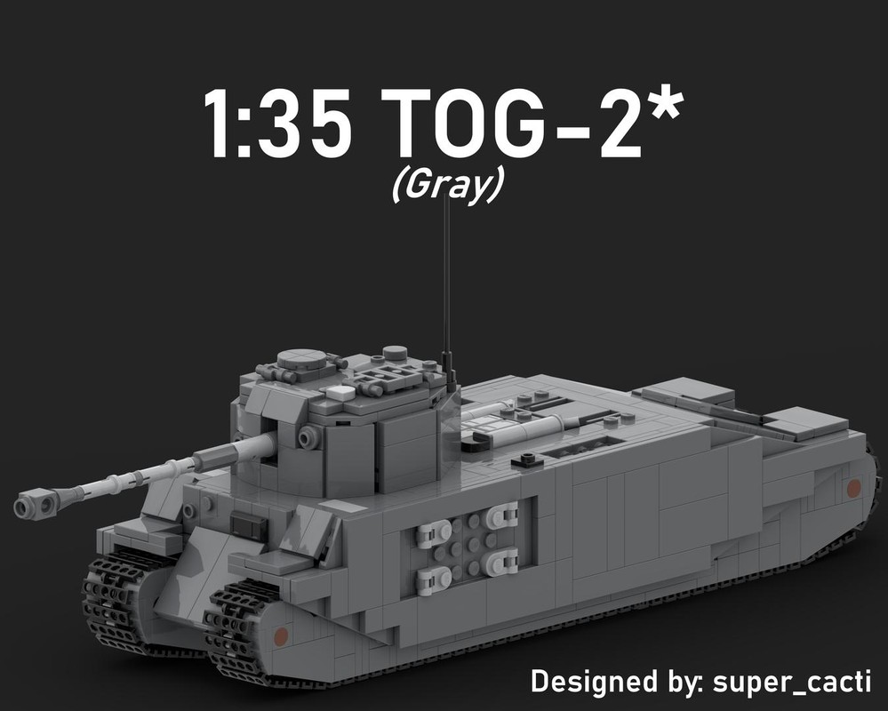 Lego 1:35 TOG-2* (Gray)