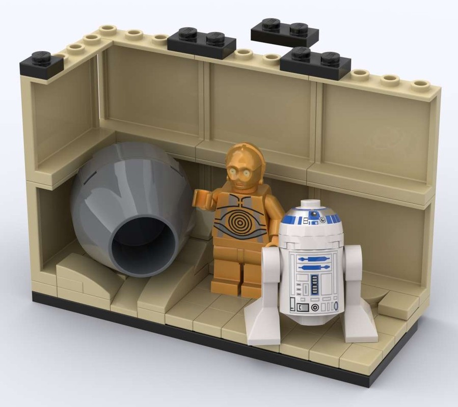 Lego SW Logo Minifig Module-5: Lost in Tatooine
