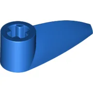 Technic Tooth 1 x 3 with Axle Hole [Hollow Underside] / Blue