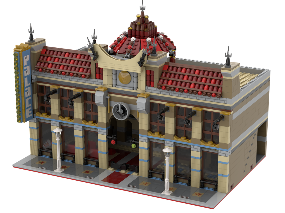 Lego The Grand Palace Station 10232 Modification