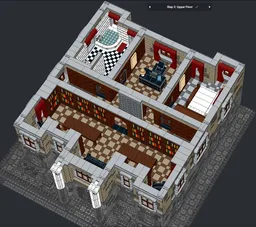 Wayne Manor - Upper Floor