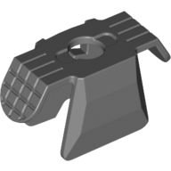 Lego Minifig Neckwear Armour Ninja Style [Plain] / Dark Bluish Gray