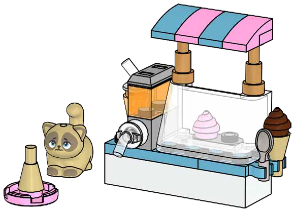 Lego Ice Cream Shop