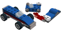 31027 1980 F3 Car with accesories