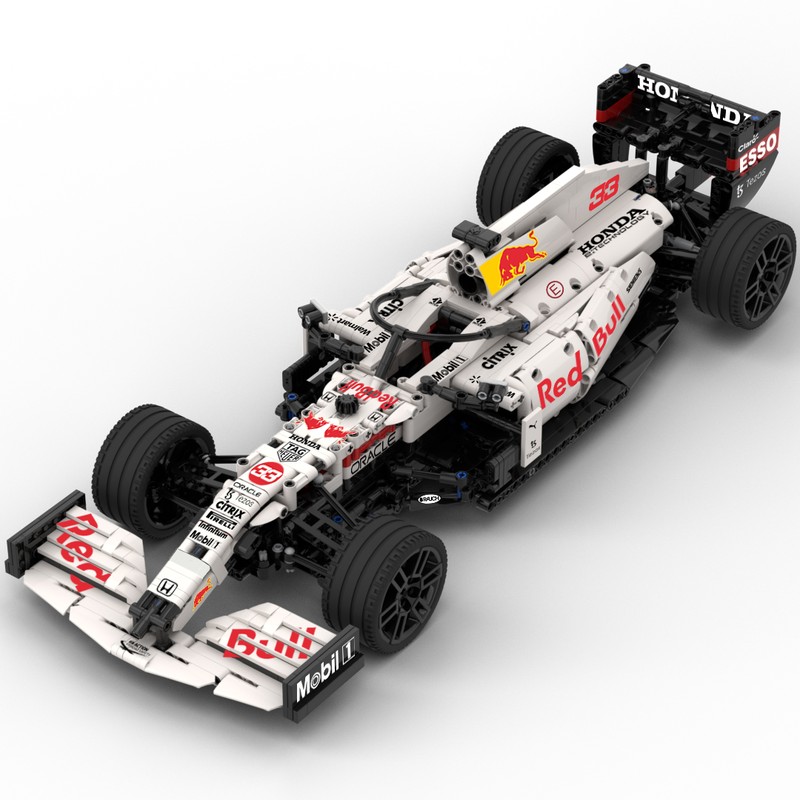 Lego Red Bull Racing Honda F1 RB16B (8386 Base) 1:10 Scale Turkey Livery