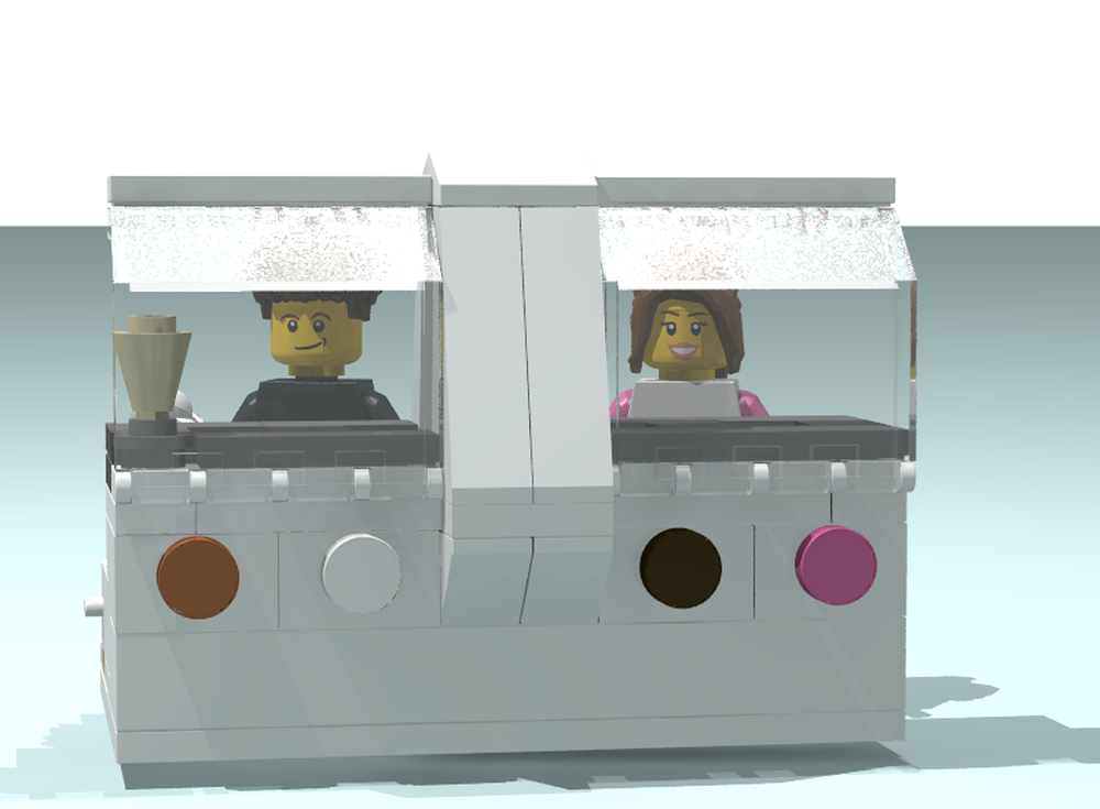 Lego ice cream counter