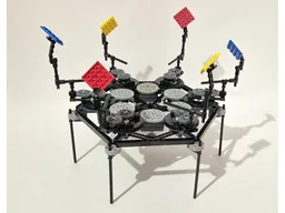 Exploding cube