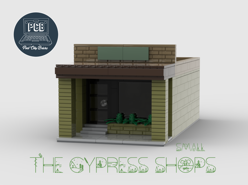 Lego The Cypress Shops - Small Unit