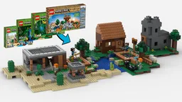Minecraft Village from 21121+21125+21132+21135