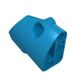 Technic Panel Fairing #2 Small Smooth Short, Side B / Dark Azure