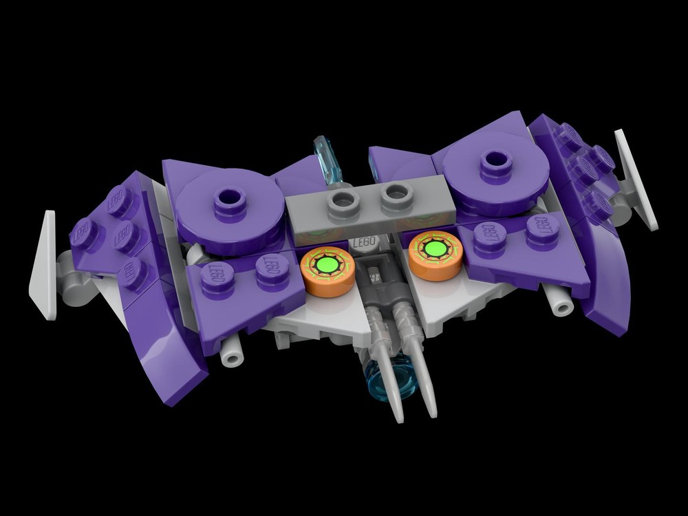 Lego Green Goblin Glider (2002 version, minifigure scale)