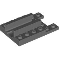 Lego Launcher, Spinner, Base 4 x 6 / Dark Bluish Gray