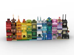 11011 Rainbow houses Part 2