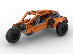 Orange Carver - Three wheel tilting vehicle