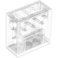 Lego Technic Gearbox 2 x 4 x 3 1/3 / Trans-Clear