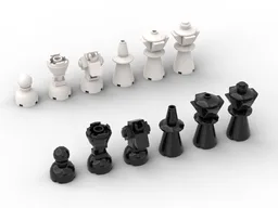 Chess set for traveling
