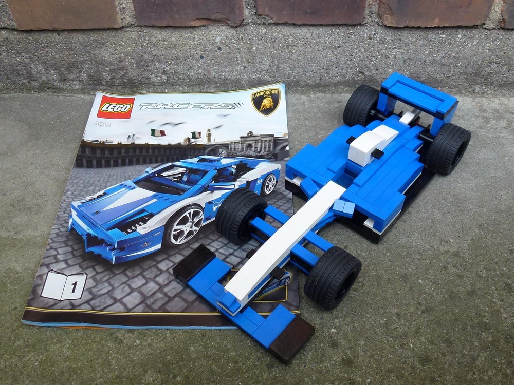 Lego 8214 Custom Formula 1