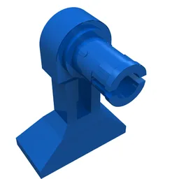 Leg Mechanical - Droid with Technic Pin / Blue