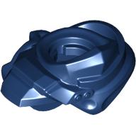 Lego Minifig Neckwear Shoulder Guard with Hood and Katana Holder / Dark Blue