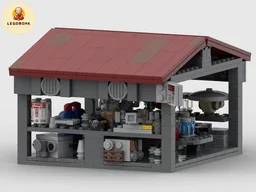 Tatooine Street Robot Shop Parts