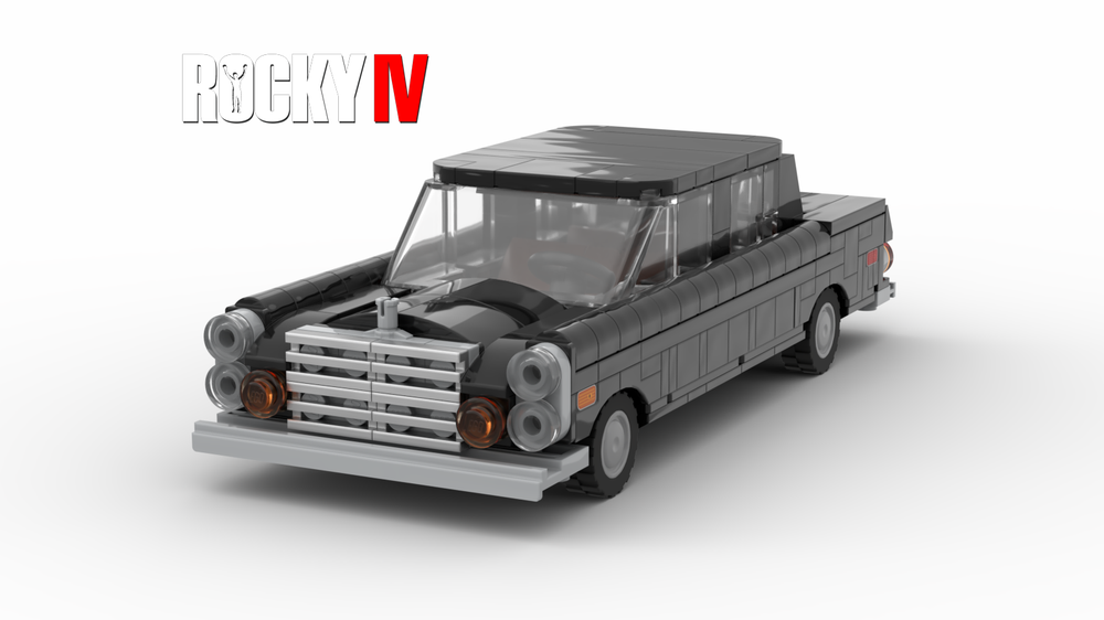 Lego 1972 Mercedes-Benz 280SEL 4.5 (W108) 'Rocky IV'