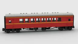 HP Express Baggage Car - MOC